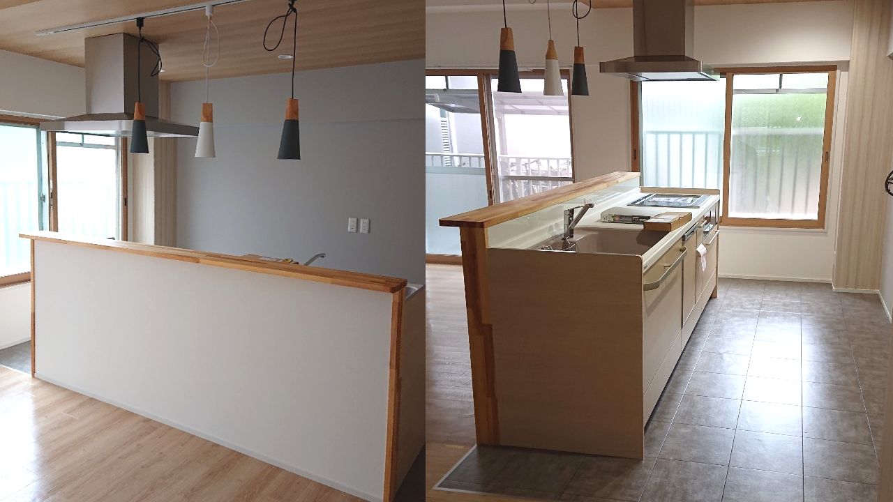 白を基調にしたシンプルなリノベーション